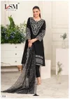 Black And White Vol 2 By Lsm Lawn Cotton Printed Karachi Dress Material